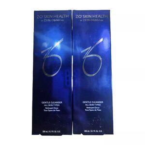 2 Pack ZO Skin Health Gentle Cleanser All Skin Types- 6.7oz/200ml - New!